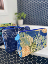 Load image into Gallery viewer, Toiletry Bags - upcycled hawaiian shirt and fish feed bags