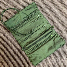 Load image into Gallery viewer, Silk Jewellery Case - Roll Up - great for Travel