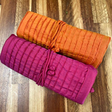 Load image into Gallery viewer, Silk Jewellery Case - Roll Up - great for Travel