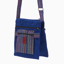 Load image into Gallery viewer, Cotton shoulder bags - double sided &#39;saddle&#39;
