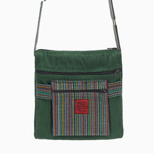 Load image into Gallery viewer, Cotton shoulder bags - double sided 'saddle'