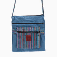 Load image into Gallery viewer, Cotton shoulder bags - double sided 'saddle'