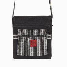 Load image into Gallery viewer, Cotton shoulder bags - double sided &#39;saddle&#39;
