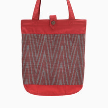 Load image into Gallery viewer, Cotton tote bag - Ikat dye and design