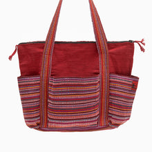 Load image into Gallery viewer, Multi pocket cotton 'parent' bag