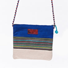 Load image into Gallery viewer, Three panel cotton shoulder bag