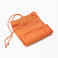 Load image into Gallery viewer, Silk Jewellery Case - Roll Up - great for Travel
