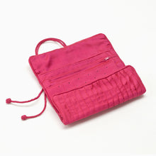 Load image into Gallery viewer, Silk Jewellery Case - Roll Up - great for Travel