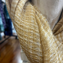 Load image into Gallery viewer, Open weave wool scarf
