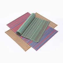 Load image into Gallery viewer, Vietnamese bamboo placemats - set of 4
