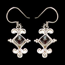 Load image into Gallery viewer, Curlicue sterling silver earrings
