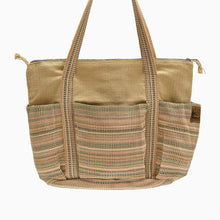 Load image into Gallery viewer, Multi pocket cotton &#39;parent&#39; bag
