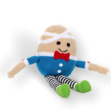 Load image into Gallery viewer, Cotton knitted toys - Humpty Dumpty
