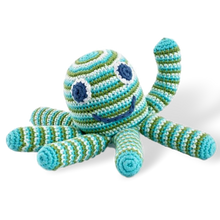 Load image into Gallery viewer, Cotton knitted toys - Octopus
